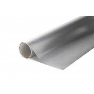 Matná chromovaná stříbrná polepová fólie 152x500cm - interiér/exteriér_1