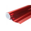 Chromovan&aacute; zrcadlov&aacute; 3vrstv&aacute; červen&aacute; polepov&aacute; f&oacute;lie 152x1000cm - interi&eacute;r/exteri&eacute;r_1